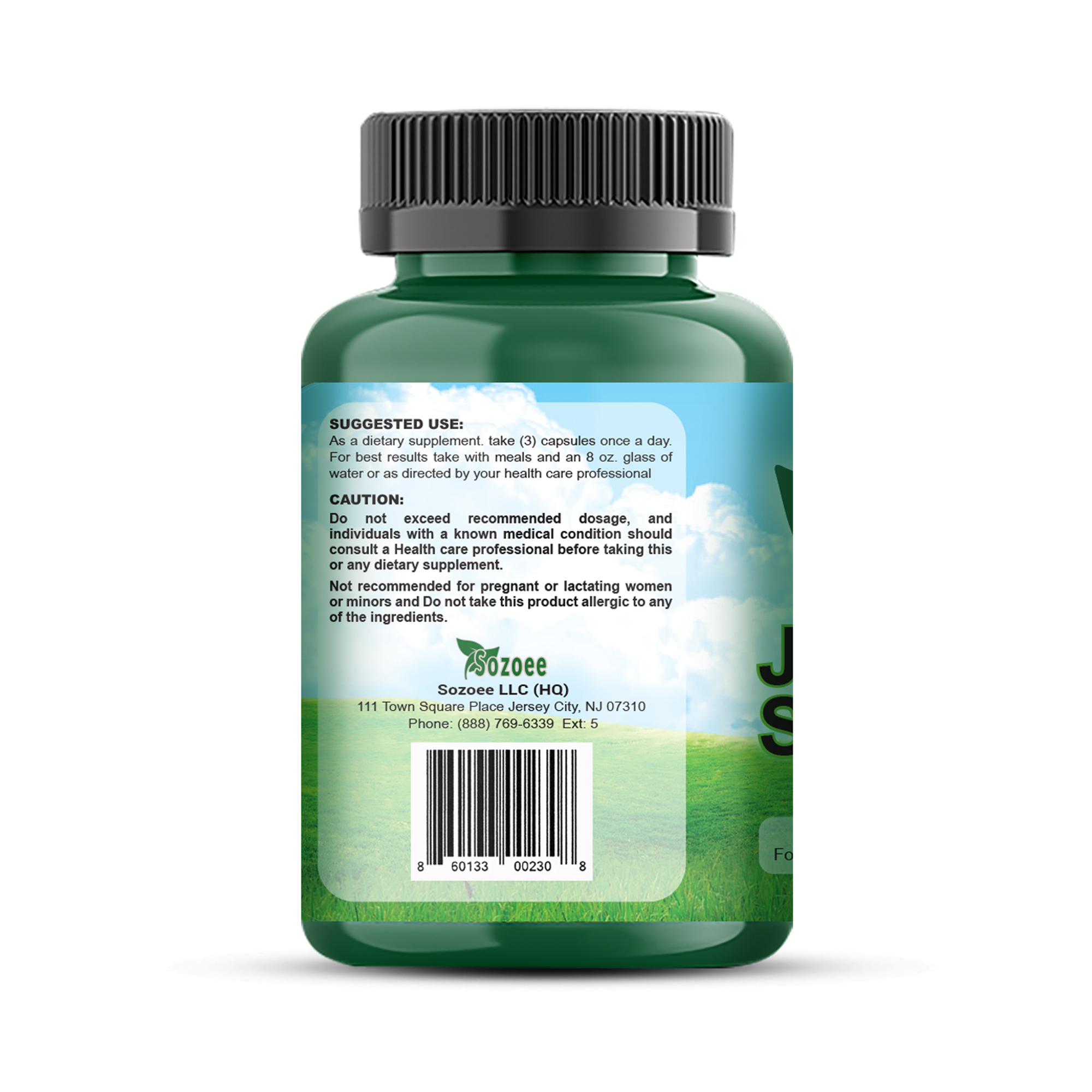 Joint support barcode left